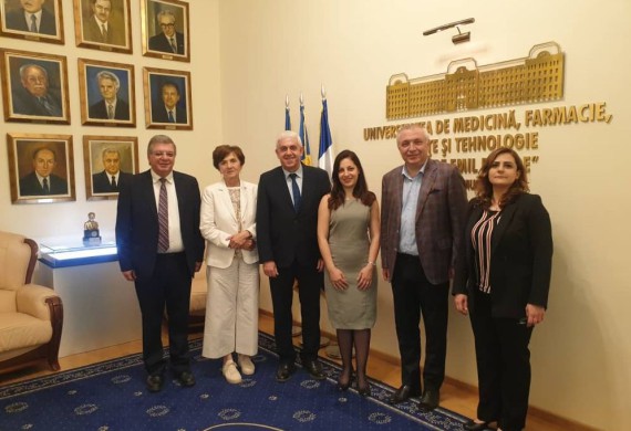 News: An Al Andalus University Delegation Visits George Emile Palade Romanian University for Training Purposes- Erasmus + Program
